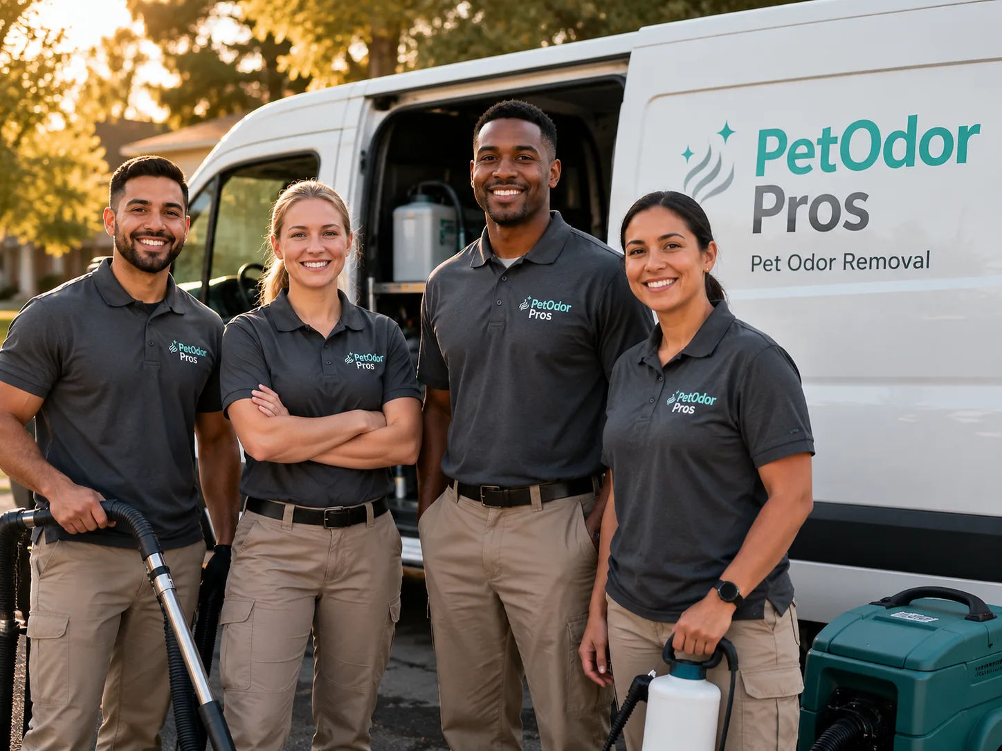 Pet Odor Removal team serving Tracy, CA